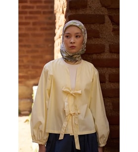Sarı ED Scarf Glaze Mistral Desen Eşarp