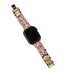 Mey İthalat® Watch 22Mm Kr405 Metal Bakla Kordon - Lila
