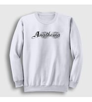 Presmono Unisex Beyaz Anathema Sweatshirt 9423tt (Beyaz)