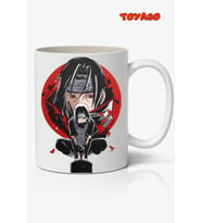 Naruto İtachi Uchiha Anime Temalı Beyaz Kupa Bardak Sevgiliye Arkadaşa Hediye