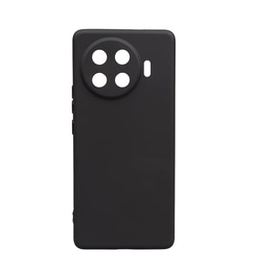 Lexroo Tecno Spark 20 Pro Plus Kılıf Biye Silikon - Siyah