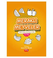 Soru Soran Boyama Kitabı Meraklı Meyveler 3-6 Yaş Psikolog E.Delen Şölen Çocuk
