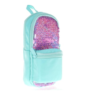 Kaukko Kalem Çantası Magıcal Junior Bag Pullu Mint Üç Bölmeli Kalemlik (Karışık)