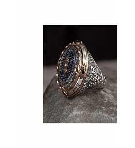 Islam Usta Tasarımı Ferman Gümüş Erkek Yüzük