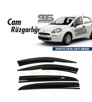 Cam Rüzgarlığı Fiat PUNTO 2010–2017 Arası Mügen Tip Piano Black