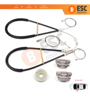 Ford Focus MK1 1998-2007 2/3 Kapı Hatchback Coupe 1331619 İçin Elektrikli Sol Cam Kriko Tamir Seti