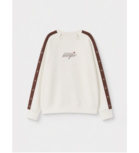 LCW Limitless Beyaz Kolay Giyilebilir Soft Touch Kız Çocuk Sweatshirt