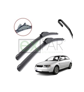 AUDİ A3 SPORTBACK ÖN SİLECEK SÜPÜRGESİ TAKIMI 1996 - 2003 MODEL HATCHBACK