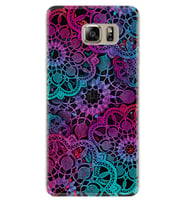 Samsung S7 Edge S20 Fe Plus Ultra S21 S22 Kılıf Desenli Silikon Colurful Mandala 1667
