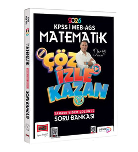 Yargı Kpss Meb Ags Matematik Çöz İzle Kazan Video Çözümlü Soru Bankası