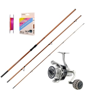 Ryobi TT Power 8000 - Okuma Trio Rex 420cm Surf Olta Seti (Standart)