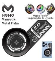 Memo VC01 Manyetik Metal Halka - Memo Telefon Soğutucu Manyetik Tüm modeller