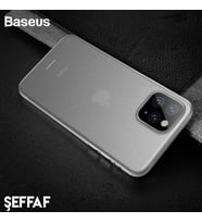 Baseus Wing Case İPhone 11 Pro 5.8 Ultra İnce Lux Mat Şeffaf Kılıf-(5775) - SSSSSS1192-3429