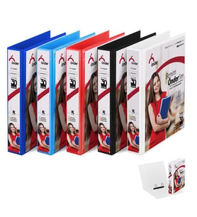 Önder Sunum Klasörü 2 Halkalı 50 MM A4 Beyaz 2005-5