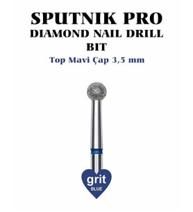 Elmas Top Freze Mavi Çap 3,5mm