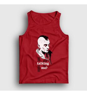 Presmono Unisex Kırmızı Travis Film Taxi Driver Atlet 251360tt
