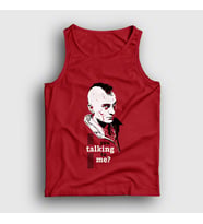 Presmono Unisex Kırmızı Travis Film Taxi Driver Atlet 251360tt