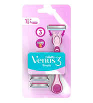 Gillette Venus 3 Simply Kadın Traş Makinesi 4 Yedekli