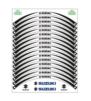 SUZUKİ SİYAH BEYAZ UYUMLU  REFLEKTÖRLÜ JANT ŞERİDİ