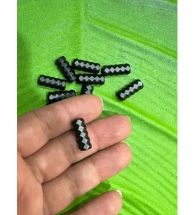 2 CM 10 ADET ÇELİK DESENLİ STOPER BAĞUCU DİKİŞ GİYİM AKSESUARI