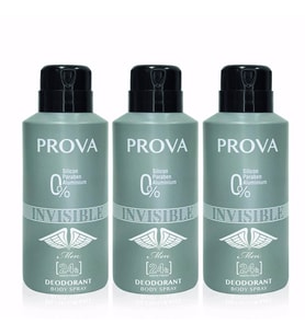 Prova Invisible Erkek Deodorant 150 Ml 3 Adet