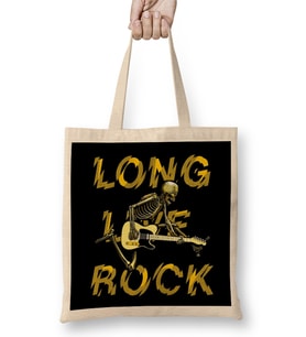 Long Live Rock N' Roll 02 Bez Çanta Uzun Saplı
