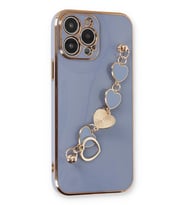 Mey İthalat® iPhone 14 Pro Max Kılıf Esila Silikon - Gri