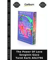 Özel Üretim Kişisel Gelişim Fal Kartları Hobi The Power Of Love (Sevginin Gücü) Tarot Kartı Alk2796