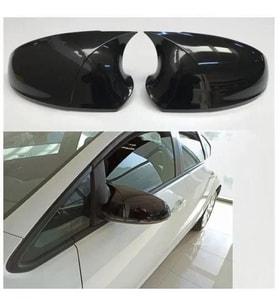 Opel Astra Uyumlu J (2009-2015) Batman Yarasa Ayna Kapağı (Parlak Siyah)