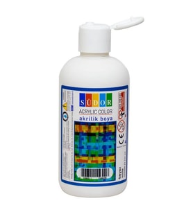Südor Akrilik Boya 250 ml Beyaz 