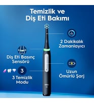 Oral-B iO3 Şarjlı Diş Fırçası ve 3’lü Yedek Başlık Holiday Edition