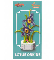 Dostoys Yapı Taşı Serisi Çiçek Yapım Seti Lotus Orkide