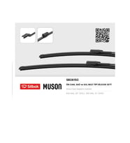 SİLECEK SÜPÜRGESİ ÖN 65CM+38CM DÜĞMELİ KALIN FİAT 500L FORD FİESTA