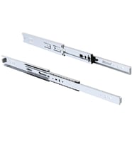 Minnes Bas Aç Teleskopik Çekmece Rayı H46mm - 40cm (Gri)
