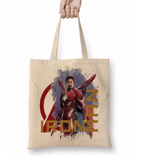 Avangers Iron Man Bez Çanta Uzun Saplı