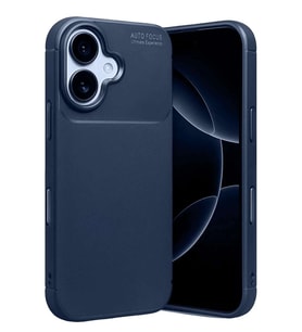 iPhone 17 Auto Focus Karbon Kapak - Lacivert