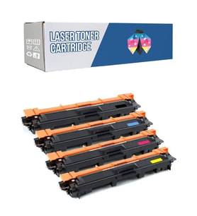 Safir Toner Brother  Tn-221-Tn241-Tn251-Tn261 HL-3150CDW CMYK 1 Set  Muadil Toner