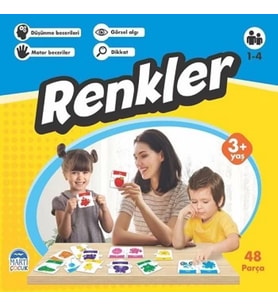 Renkler - Eğitici Yapboz (3+ Yaş)