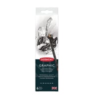 DERWENT GRAPHIC PENCİL-  KARAKALEM DERECELİ ÇİZİM KALEM SETİ 6 LI TENEKE KUTU - DW0700835