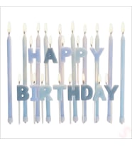 Mavi Happy Birthday Harf Mum Seti – 23 Parça (STD)