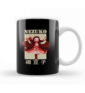 Demon Slayer Kimetsu No Yaiba Nezuko Anime Kupa Bardak Porselen