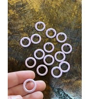 1 CM PEMBE 15 ADET ZIMBALI KUŞ GÖZÜ GİYİM ÇANTA APARATI