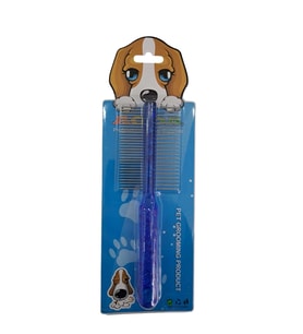Şeffaf Çift Taraflı Kıtık Açıcı Tarak 8x19 cm Karışık