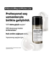 Loreal Professionnel  Absolut Repair Molecular Yıpranmış Saçlar Için Durulanmayan Maske 100 ml