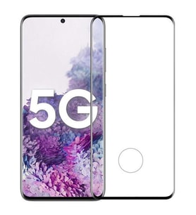 Galaxy Note 20 Ultra Eğimli 3D Short Nano Ekran Koruyucu Siyah