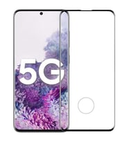 Galaxy Note 20 Ultra Eğimli 3D Short Nano Ekran Koruyucu Siyah