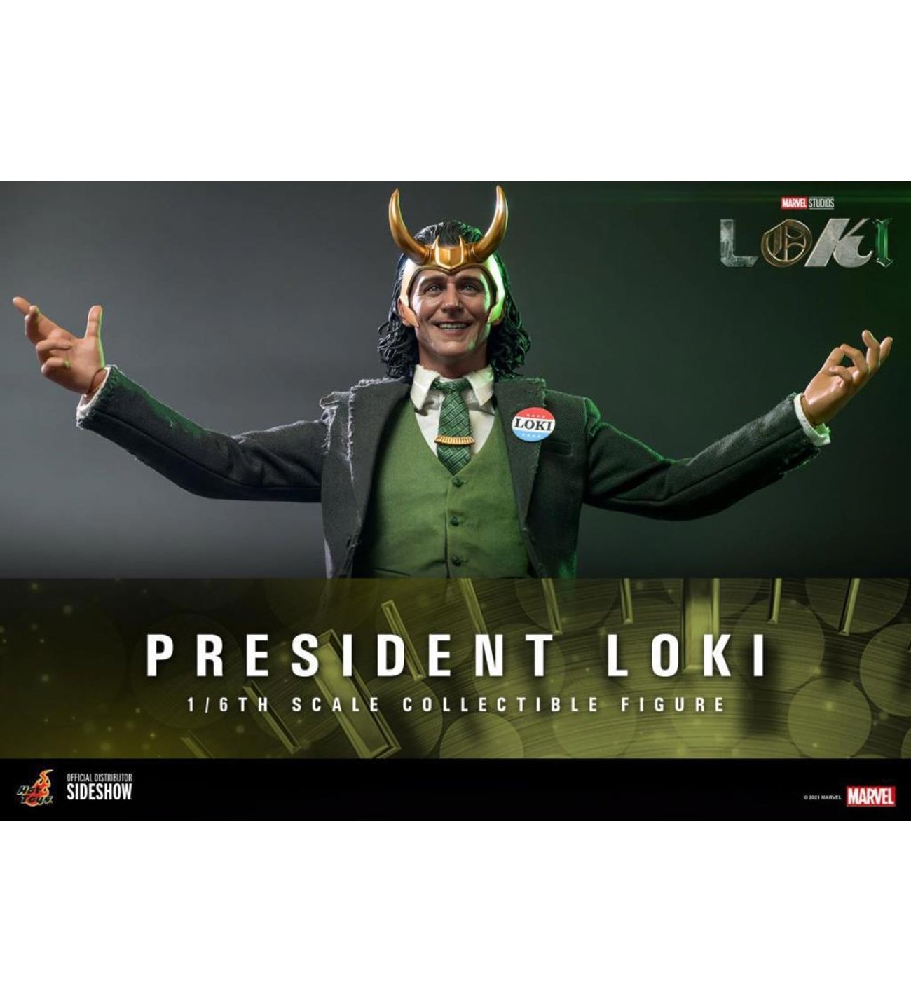 Hot Toys President Loki Sixth Scale Figure - 909392 TMS066