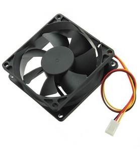 8 cm Fan 25 mm 12 Volt 3 Pin