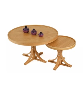 MİLTON ORTA SEHPA SETİ TABLALI
