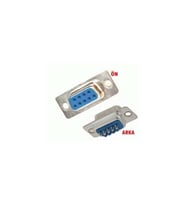 F0114 9 Pin Lehim Tip Dişi D-sub Konnektör